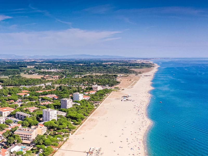 Les plages d'Argelès sur mer