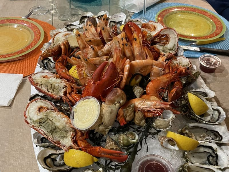 Fruit de mer-la pescaderia-saint nazaire